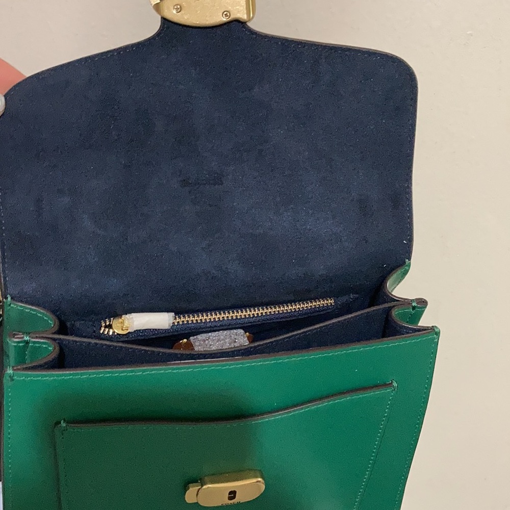 Coach Tabby Top 20 Mixed leather Green - Picture 7 of 9